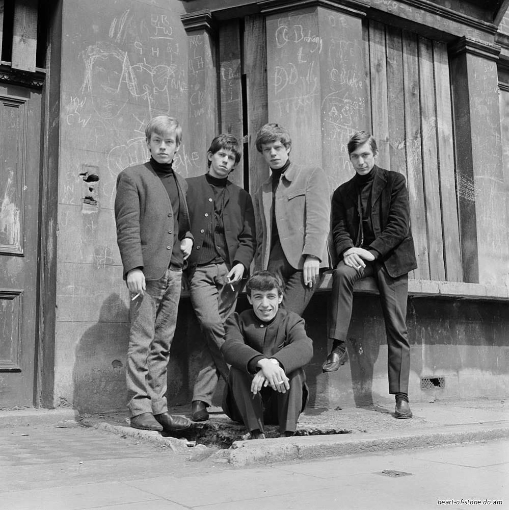 The Rolling Stones by Philip Townsend / 1963
