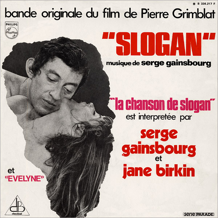 Serge Gainsbourg et Jane Birkin ‎– Bande Originale Du Film Slogan