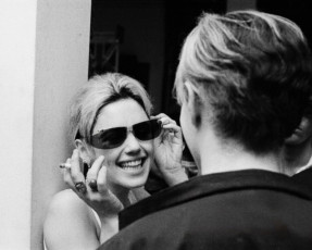 Edie Sedgwick, Andy Warhol by Bob Adelman (1965)