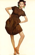 Benedetta Barzini by Richard Avedon (1967)