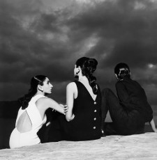 Naty Abascal, Ana-Maria Abascal, Helio Guerreiro by Richard Avedon (1964)