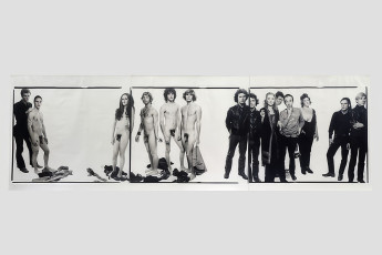 Andy Warhol and Group by Richard Avedon (1969)