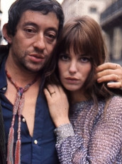 Serge Gainsbourg, Jane Birkin by James Baes (1970)