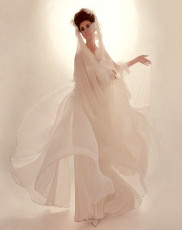 Wilhelmina Cooper by Neal Barr (1964)