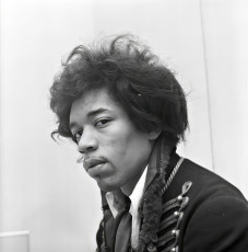 Jimi Hendrix by Rob Bosboom (1967)