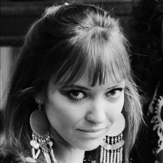 Anna Karina (danish-french actress, director, writer, model, singer) by Giancarlo Botti (1969)