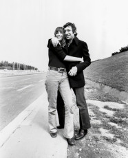 Serge Gainsbourg, Jane Birkin by Giancarlo Botti (1969)