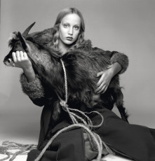Jerry Hall by Jean-Jacques Bugat (1972)