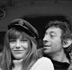 Jane Birkin, Serge Gainsbourg by Henri Bureau (1970)