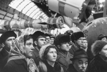 Moscow, VDNKH. Space Pavilion by Henri Cartier-Bresson (1972)