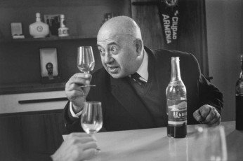 Armenia, Yerevan. Director of the Ararat Plan by Henri Cartier-Bresson (1972)