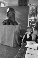 Armenia, Yerevan. A security guard at the museum by Henri Cartier-Bresson (1972)