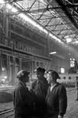 Georgia, Rustavi. Steel Factory by Henri Cartier-Bresson (1972)