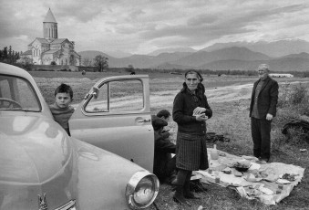 Georgia, Telavi. Alaverdi Monastery by Henri Cartier-Bresson (1972)