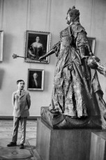 Leningrad. The Russian Museum by Henri Cartier-Bresson (1972)