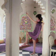 Simone d'Aillencourt by Henry Clarke (1967)
