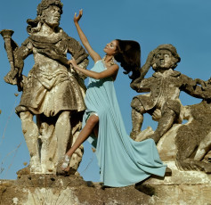 Benedetta Barzini by Henry Clarke (1967)