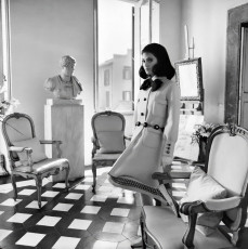 Benedetta Barzini by Henry Clarke (1968)