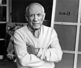 Picasso, Our Lady of Life Mougins by Lucien Clergue (1969)