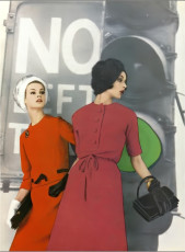 Jean Shrimpton, Penny Knowles by Richard Dormer (1961)