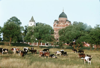 Borodino, Spaso-Borodinsky Monastery by Jacques Dupaquier (1964)