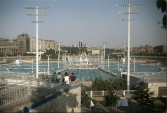 Moscow, Swimming Pool by Jacques Dupaquier (1964)