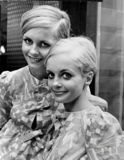 Twiggy, Kerstin Lindberg by Douglas Eatwell (1967)