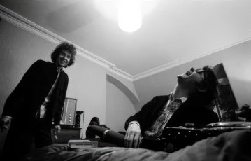 Bob Dylan, Bobby Neuwrith by Barry Feinstein (1966)