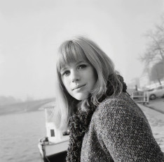 Marianne Faithfull by Pierre Fournier (1964)