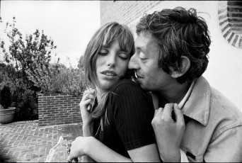 Jane Birkin, Serge Gainsbourg by Tony Frank (1969)