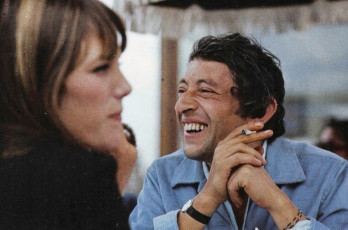 Jane Birkin, Serge Gainsbourg by Tony Frank (1969)