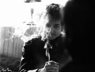 Bob Dylan (Paris) by Tony Frank (1964)