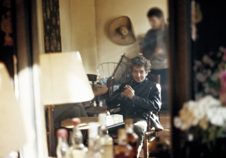 Bob Dylan (Paris) by Tony Frank (1964)