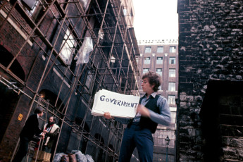 Bob Dylan (Subterranean Homesick Blues) by Tony Frank (1965)