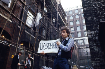 Bob Dylan (Subterranean Homesick Blues) by Tony Frank (1965)