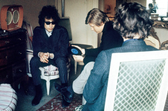 Bob Dylan (Paris) by Tony Frank (1966)