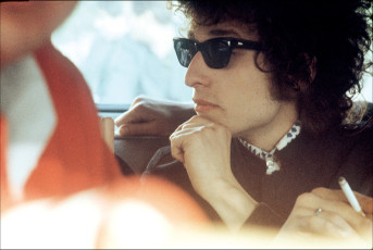 Bob Dylan (Paris) by Tony Frank (1966)