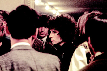 Bob Dylan (Paris) by Tony Frank (1966)