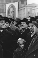 Meeting in Red Square, Moscow by Burt Glinn (1961)