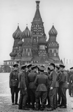 St. Basil's Cathedral on Red Square by Burt Glinn (1961)
