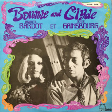 Brigitte Bardot Et Serge Gainsbourg / BONNIE AND CLYDE - photo by Uberto Guidotti (1968)