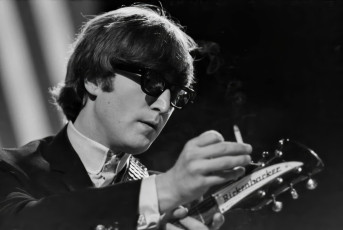 John Lennon by John Hoppy Hopkins (1964)