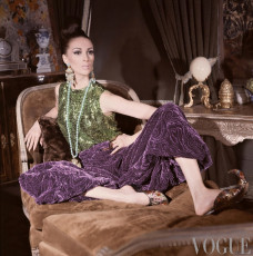 Wilhelmina Cooper by Horst P. Horst (1965)