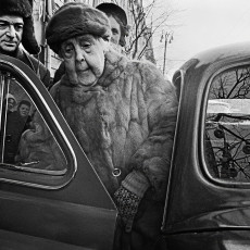 Moscow, Yablochkina, Russians Sarah Bernhardt by William Klein (1960)