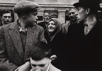 Moscow, May Day Parade, Gorki Street by William Klein (1961)
