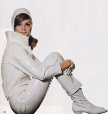 Jean Shrimpton by Peter Knapp (1965)