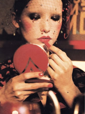 Cathee Dahmen by Peter Knapp (1971)