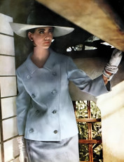 Katherine Pastrie by Saul Leiter (1965)