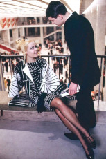 A couple in a theater inside the Kremlin by Fred Maroon (1967, Moscow)