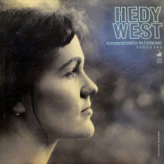 Hedy West / ACCOMPANYING HERSELF ON THE 5 STRING BANJO (1963) - photo by Jim Marshall
